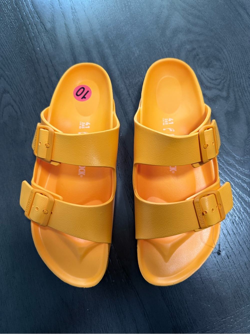 Birkenstock Unisex Arizona EVA Zinnia Sandal Narrow Waterproof L 10 M 8 - Picture 2 of 6